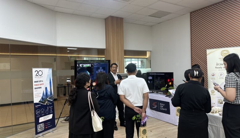 Ray of Light ร่วมจัดแสดงเทคโนโลยี Smart City ภายในงานสัมมนา “Utilizing Good Governance”